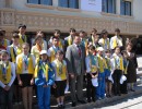 2009 Чествование Акима ЮКО А.Мырзахметова призеров Олимпиады